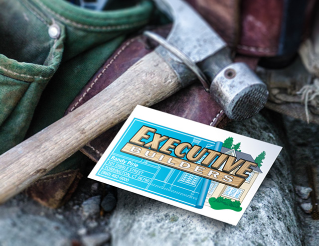 Executive Builders Business Card